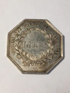 Silbermünze Lille Königliche Verordnung vom 11. März 1834 (105-2/P1/A12) - Bild 1 von 4