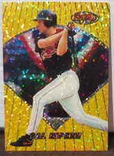 1996 Bowmans Best Preview Cal Ripken Jr Atomic Refractor  Card BBP28 