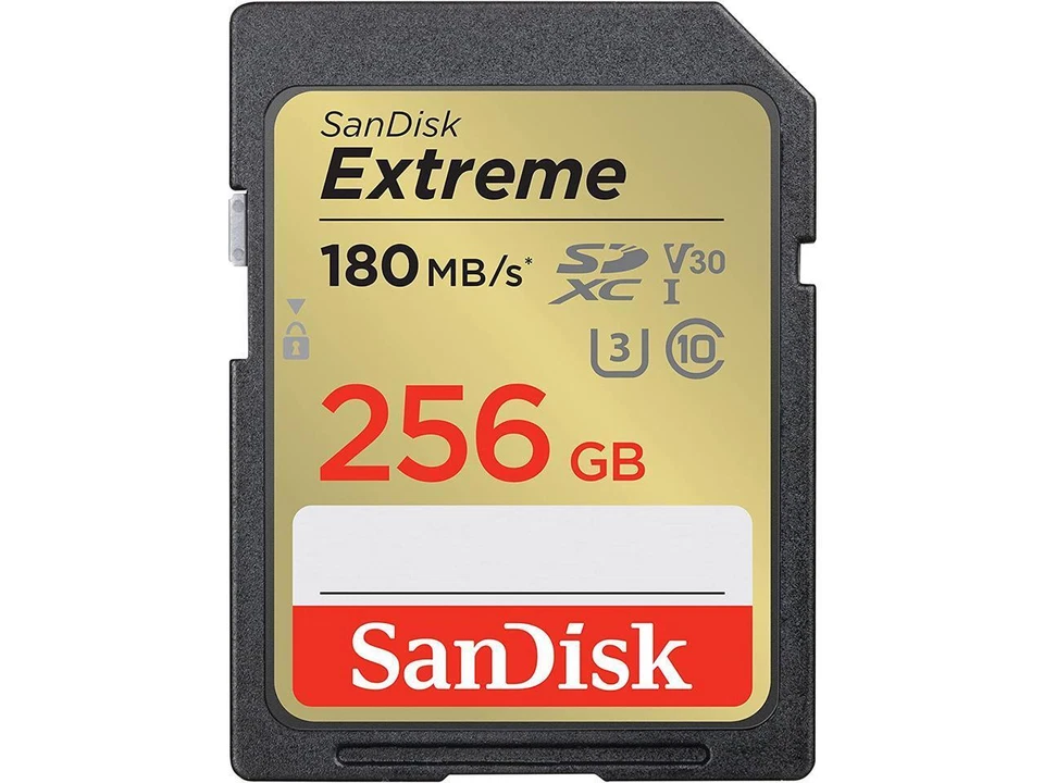 SanDisk 256GB Extreme SDXC UHS-I Memory Card - SDSDXVV-256G-GNCIN