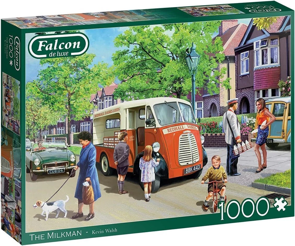 Falcon De Luxe The Milkman Jigsaw Puzzle 1000 Pieces (FAL11324) - image 1 of 4