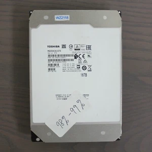 Disco duro empresarial Toshiba MG08ACA16TE 16 TB 7200 rpm SATA 3,5" 98 %-99 % de salud - Imagen 1 de 4