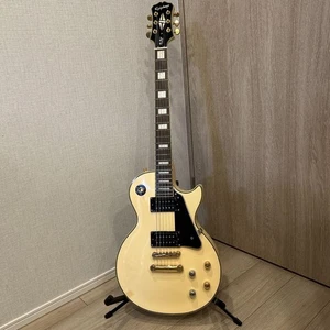Epiphone Les Paul Custom White 2006 serie EE de Japón - Imagen 1 de 10