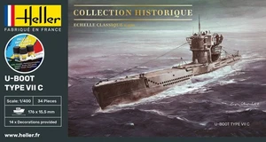 HEL57002 - Heller 1:400 Gift Set - U-Boot Type VII C - Picture 1 of 1