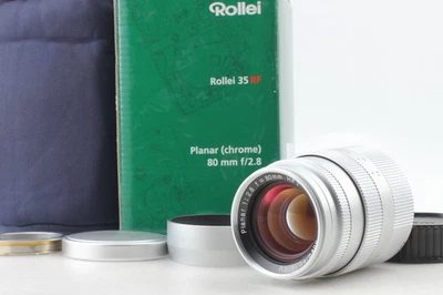 [MINT w/ BOX M Adapter] Rollei Planar 80mm f/2.8 HFT Leica L39 Mount From JAPAN - Image 1 of 4