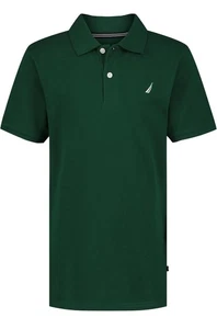 Jugend Jungen Golf/Poloshirt M 10-12 Kurzarm Nautica Grün UVP 29,50 - Bild 1 von 3