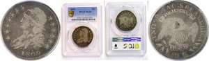 1809 50C Bust Half Dollar PCGS VG-10 - Picture 1 of 3