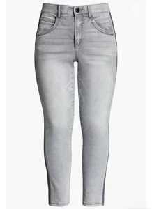 Pantalones de mezclilla ajustados elásticos Wit & Wisdom Ab'Solution 18W dos tonos nuevos con etiquetas - Imagen 1 de 16