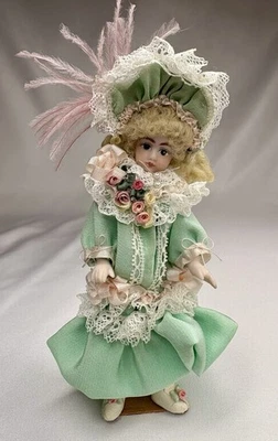 1:12 Scale Dollhouse Miniature Vintage Artisan Victorian Doll - Image 1 of 4