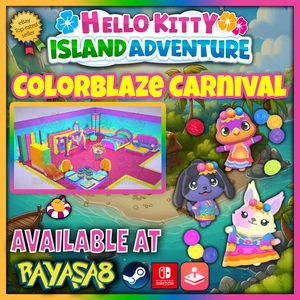 Hello Kitty Island Adventure - Colorblaze Carnival Event | Fast Delivery 🔥 - Picture 1 of 4