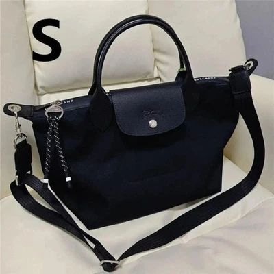 Bolso de Hombro Longchamp Le Pliage Energy Bolso de 2 Vías S Negro Outlet Japón Foto 1 de 4