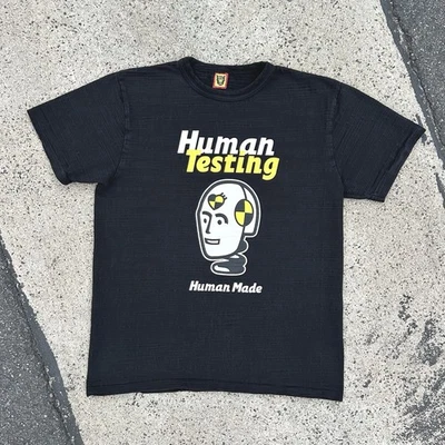 Human Made T-Shirt x ASAP Rocky Human Testing SIZE M Rare Japan Streetwear CLEAN - Image 1 of 4