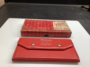 Starrett S167DZ Edelstahl Radius Messgerät Set Tasche und Box - Bild 1 von 18