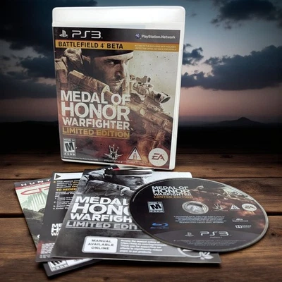 Medal of Honor: Warfighter PS3 Sony PlayStation 3 Game CIB - TESTED - Image 1 of 4