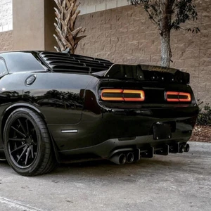 2X Para Dodge Challenger 2015-2021 LED Luz Marcadora Lateral Trasera Coche Accesorios Coche - Imagen 1 de 12