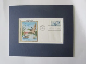 Ducks and their habitat & First Day Cover of the Wetlands Preservation stamp - Bild 1 von 1