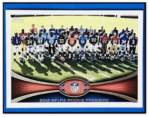 NFLPA NFL ROOKIE PREMIER  2012  TOPPS  ROSE BOWL STADIUM  1-OWNER  MINT