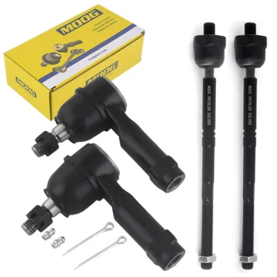 MOOG Front Tie Rod End Links For 2004-08 Ford F-150 2006-08 Lincoln Mark LT 4Pcs - Image 1 of 4