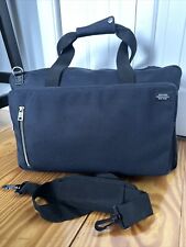 Jack Spade Commuter Nylon Square Duffle Navy Weekender Travel Bag Cordura Fabric