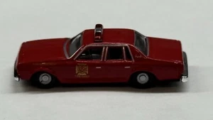 CMW Mini Metals Chevy Fire Chief Car Passenger Automobile N-Scale Fast Shipping - Picture 1 of 6