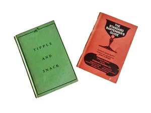 tIPPLE & SNACK EAT DRINK DEXTER MASON + STANDARD BARTENDER’S GUIDE BOOK neocurio - Picture 1 of 20
