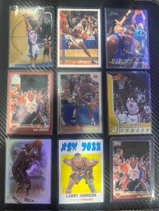 LARRY JOHNSON CARD LOT NEW YORK KNICKS - Picture 1 of 2