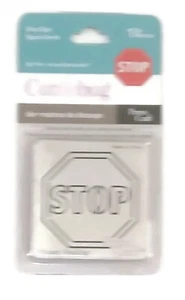 Troquel Cuttlebug - STOP SIGN 2" x 2" - Herramienta de álbum de recortes Provocraft VENTA - Imagen 1 de 2