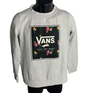 Vtg Women's Rare Off The Wall Crew Sweatshirt Floral Sz S - Picture 1 of 6