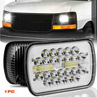 5X7" 7X6 Led Headlight Hi/Lo Fit For Chevy Express 1500 2500 3500 4500 Cargo Van
