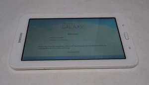 Samsung Galaxy Tab 3 Lite SM-T110 7" WiFi Android Tablet 8GB White - Picture 1 of 9