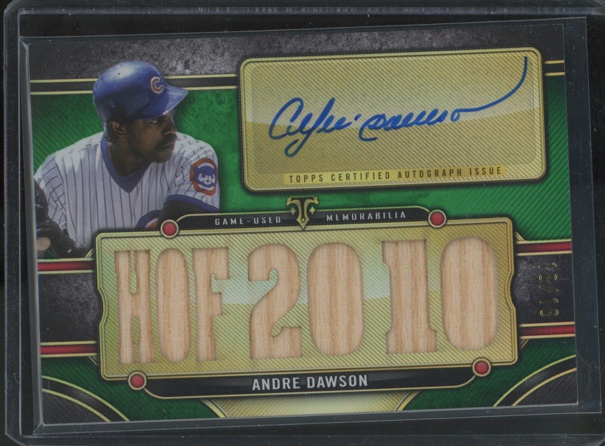 Andre Dawson Baseball Serial Numbered Sports Trading Cards 
