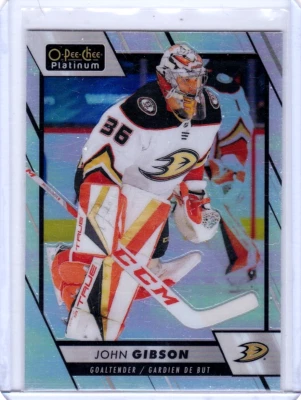 JOHN GIBSON 2023-24 O-PEE-CHEE OPC PLATINUM RAINBOW #116 - Image 1 of 2