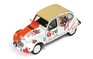 1/43 IXO RAC225 Citroen 2CV 2010 Paris-Beijing Rally #218 Peres & Peres : New - Picture 1 of 6