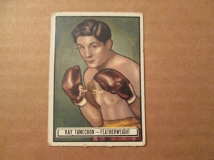 1951 Topps Ringside #79 Ray Famechon Featherweight - Bild 1 von 1