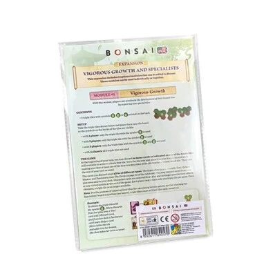 Vigorous Growth and Specialists Expansion Bonsai Tile Board Game Davinci Family - Image 1 of 2