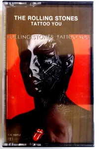 THE ROLLING STONES Tattoo You Cassette Tape 1981 Start Me Up Heaven Mick Jagger - Picture 1 of 4