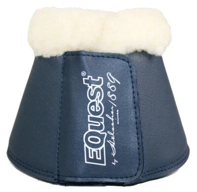 EQuest Hufglocken Springglocken mit Weblammfell 2 er Set - Bild 1 von 2