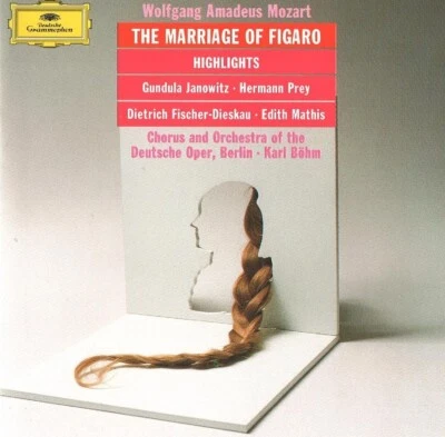 Mozart - Le Nozze Di Figaro (Highlights) (CD 1990) Remastered Reissue; Karl Böhm - Image 1 of 2