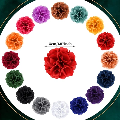 16 Pcs Lapel Flowers for Men Suits Flower Lapel Pins for Men Flower Brooch - Image 1 of 4