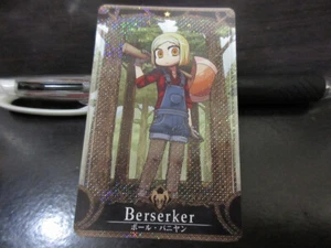 Tarjeta arcade FGO Fate Grand Order Servant Paul Bunyan Berserker c Fatal - Imagen 1 de 2