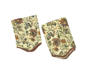 Waverly Discontinued Luxury Valances Pair Curtains 2 Window Treatments Felicite - Picture 1 of 7