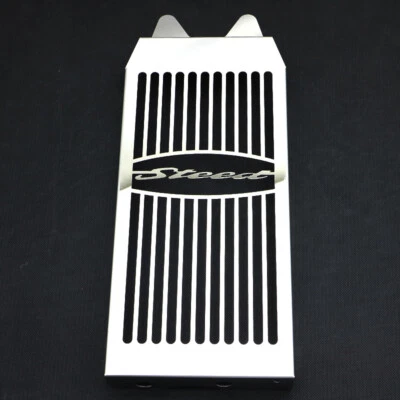 Radiator Grille Cover For HONDA Shadow VT600 VLX 600 Steed 400 1988-2007 Steel Foto 1 de 4