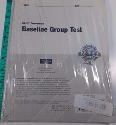 Scott Foresman Baseline Group Test Reading Grade 3 brand new - Image 1 of 2