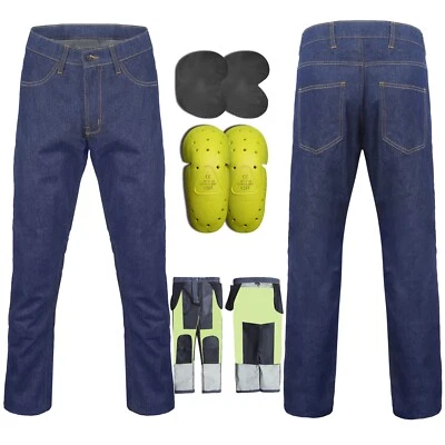 Buchii Oregon Kevelar Jeans Trouser Armored Protective Linning Biker safty Pants - Image 1 of 4