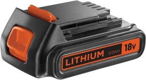 BLACK+DECKER 18V Lithium-Ion 2.0Ah Battery - Picture 1 of 5