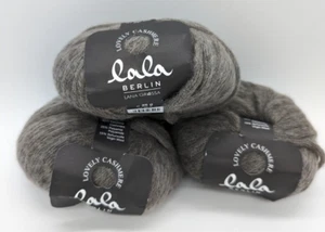 Lana Grossa Lala Berlin Lovely Cashmere Yarn Cashmere/Virgin Wool/Poly Blend x3 - Picture 1 of 4