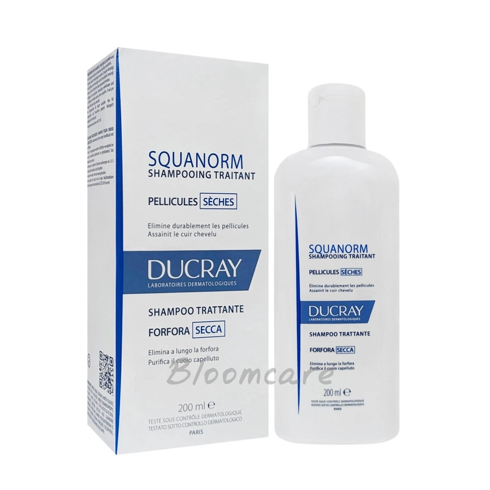 Ducray Squanorm Anti Dry Dandruff Shampoo 200ml Exp.12/2025 - Image 1 of 1