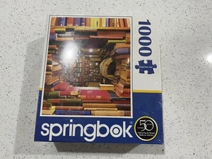 Springbok's 1000 Piece Jigsaw Puzzle Book Shop (Sealed) - Made in USA - Picture 1 of 4