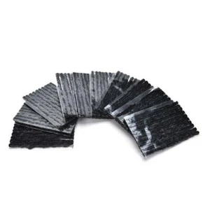 10Pcs/set Tubeless Seal Strip Plug Bike Car Tire Repair Black 2025 Tools W3Y5 - Picture 1 of 12
