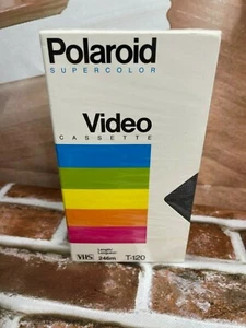 Polaroid Super Color Video Cassette VHS 246M T-120 - Neu - Bild 1 von 7