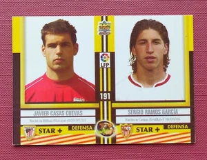 Sergio Ramos Sevilla FC original rookie card Mundicromo # 191 La Liga 2004 - 05 - Imagen 1 de 2